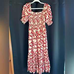 Betsy Johnson Strawberry dress, Small